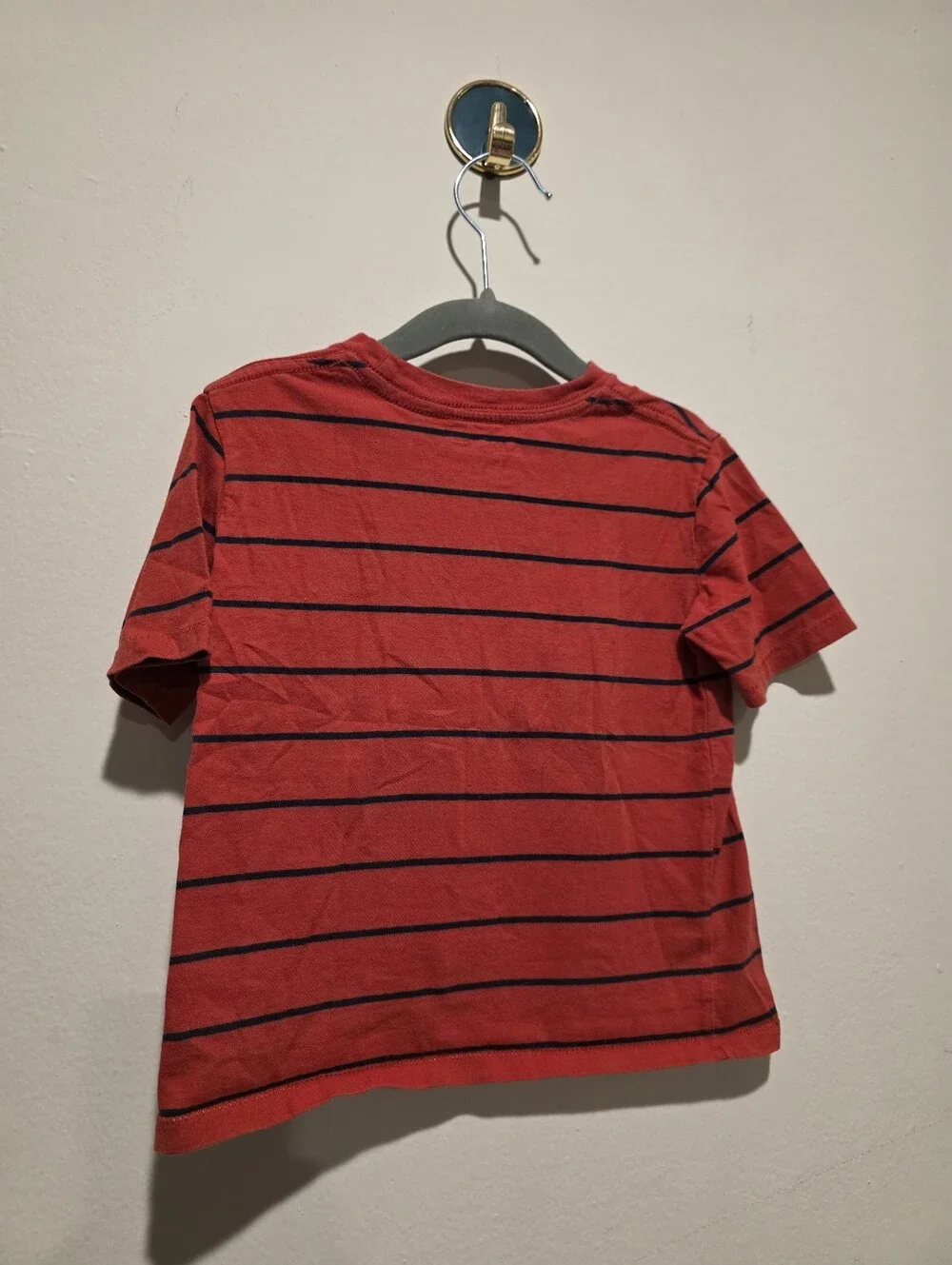 Gap T Shirt Size 3 Red Striped Pocket Tee Baby Gap Kids